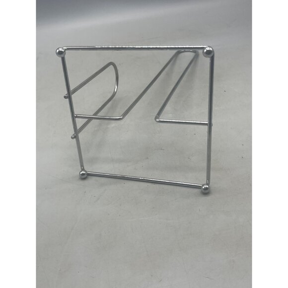 mainstays paper towel holder metal footed square bottom 12x6x6" READ - Picture 5 of 5
